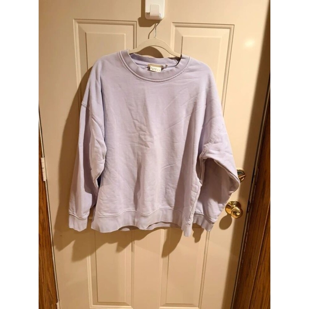 H&M Lavender Oversized Sweatshirt XL